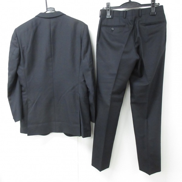バーバリーロンドン Burberry LONDON シングルスーツ - 黒 メンズ ジャケット・パンツ、２点セットでお取り扱いさせて頂きました。 美品_画像2