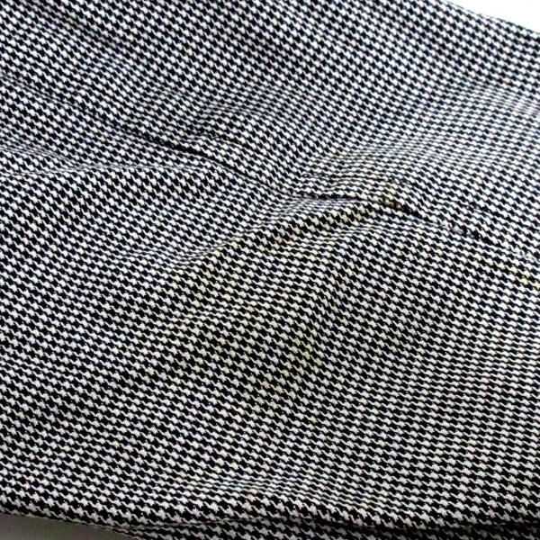 バーバリーブラックレーベル Burberry Black Label ブルゾン サイズM - 白×黒 レディース 千鳥格子/長袖/ジップアップ/春/秋 ジャケットの画像6