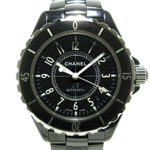 CHANEL(シャネル) 腕時計 J12 H0685 ボーイズ ブラックセラミック/38mm/旧型 黒の画像1