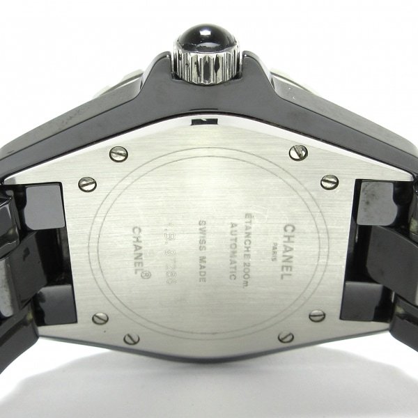 CHANEL(シャネル) 腕時計 J12 H0685 ボーイズ ブラックセラミック/38mm/旧型 黒の画像3