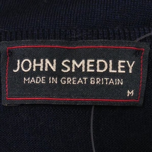 ジョンスメドレー JOHN SMEDLEY 長袖セーター/ニット サイズM - ダークネイビー レディース クルーネック トップス_画像3