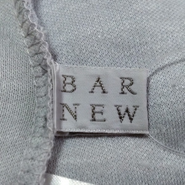 バーニーズ BARNEYSNEWYORK サイズM - ライトブルー×黒 レディース 半袖/ひざ丈/レース ワンピース_画像3