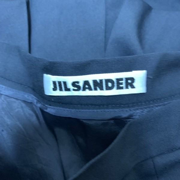 ジルサンダー JILSANDER スカート サイズ34 XS - ダークネイビー レディース ひざ丈/プリーツ ボトムス_画像3