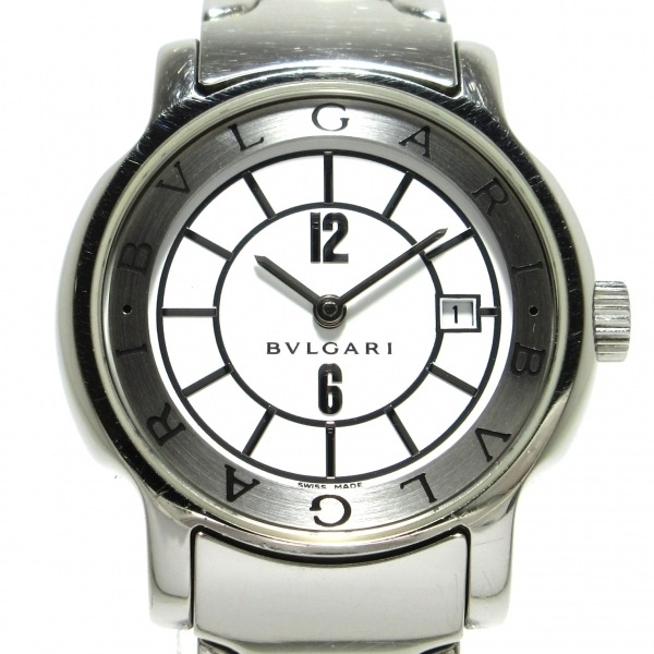 BVLGARI(ブルガリ) 腕時計 ソロテンポ ST29S レディース SS 白