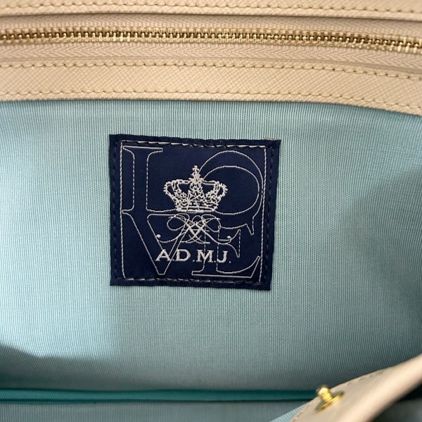 アクセソワ・ドゥ・マドモワゼル AccessoiresDeMademoiselle(ADMJ) ハンドバッグ - レザー ライトブルー バッグの画像8