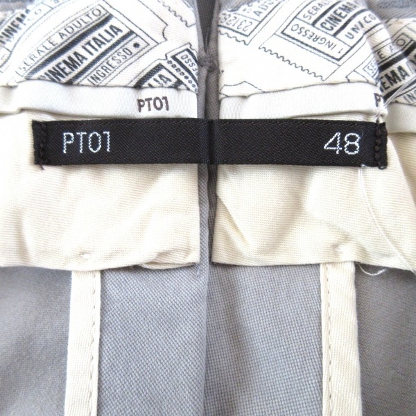 ピーティーゼロウーノ PT01 パンツ サイズ48 XL - ライトグレー メンズ フルレングス ボトムス_画像3