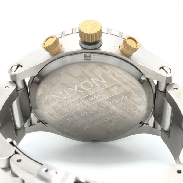 NIXON(ニクソン) 腕時計 - 42-20 メンズ シルバーの画像4