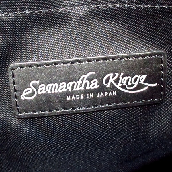 サマンサキングズ Samantha kingz ビジネスバッグ - PVC(塩化ビニール)×レザー 黒 本体ロックなし バッグ_画像8