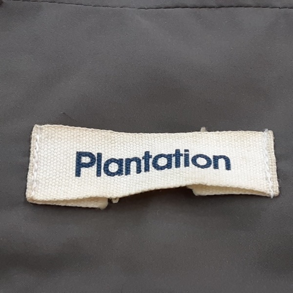 プランテーション Plantation ダウンコート サイズM - ダークグレー レディース 長袖/冬 コートの画像3