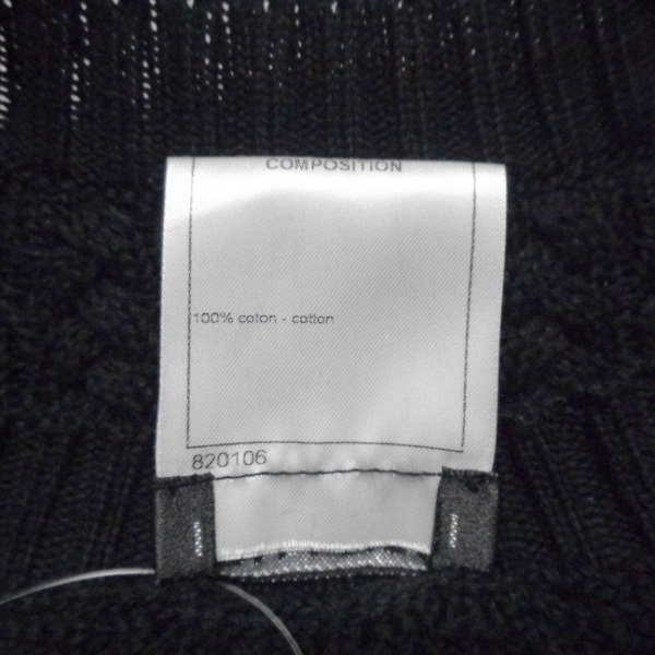 シャネル CHANEL 半袖セーター/ニット サイズ40 M P53630 - 黒 レディース 2016年 トップスの画像4