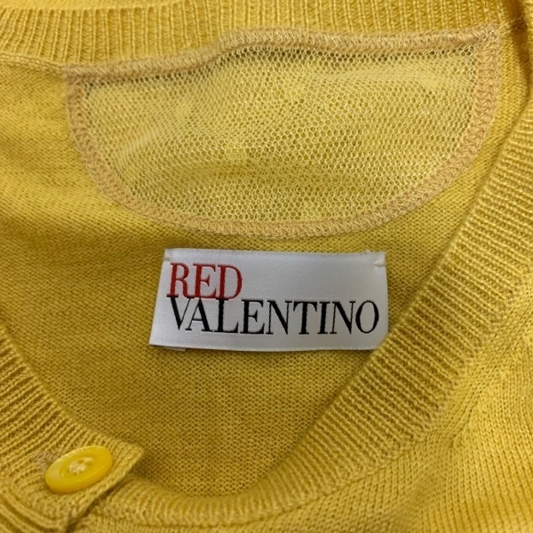  red Valentino RED VALENTINO cardigan size S - yellow lady's long sleeve tops 