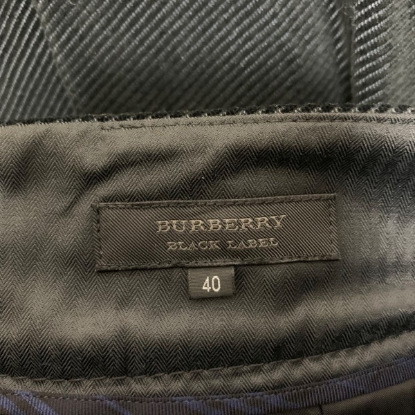 バーバリーブラックレーベル Burberry Black Label スカート サイズ40 M - 黒 レディース ひざ丈 ボトムス_画像3