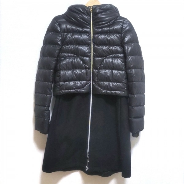 ヘルノ HERNO ダウンコート サイズ40 M - 黒 レディース 長袖/冬 コートの画像1