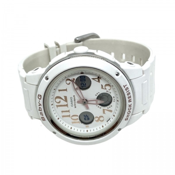 CASIO(カシオ) 腕時計■美品 Baby-G BGA-150EF レディース 白_画像2