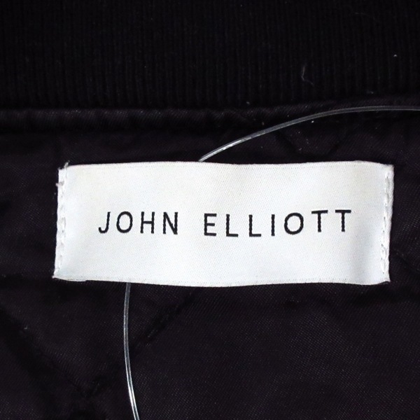ジョンエリオット John Elliott + Co ブルゾン サイズ2 M - 黒 メンズ ジップアップ/春・秋物/MA-1 ジャケット_画像3