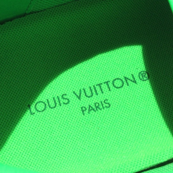 ルイヴィトン LOUIS VUITTON スニーカー 8 1/2 1A9UY LVオリライン リシュシュ― モノグラム スニーカー レザー メンズ インソール取外し可_画像5