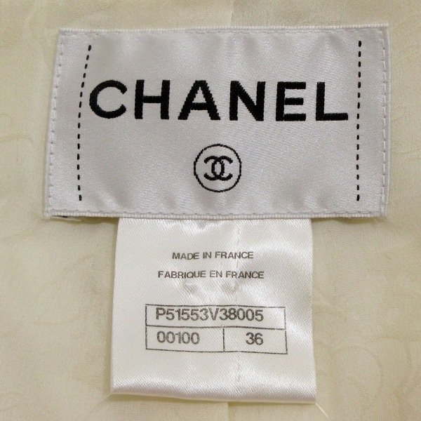 シャネル CHANEL サイズ36 S P51553 - 白 レディース 長袖/春/秋/2015年 ジャケット_画像3