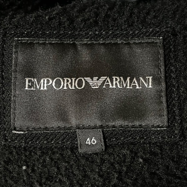 エンポリオアルマーニ EMPORIOARMANI サイズ46 S - 黒 メンズ 長袖/秋/冬 コート_画像3