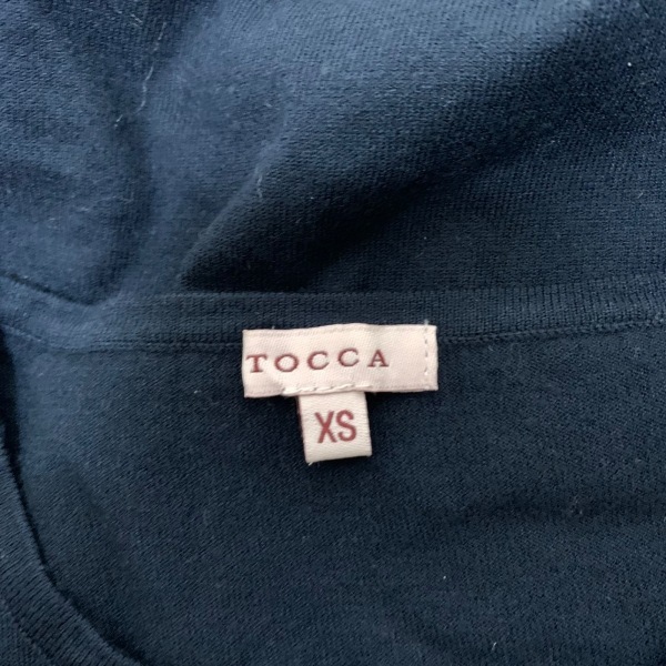 トッカ TOCCA ボレロ サイズXS - ダークネイビー レディース 長袖/ニット トップスの画像3