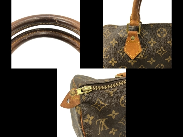 ルイヴィトン LOUIS VUITTON ハンドバッグ M41526 スピーディ30 モノグラム・キャンバス SP0959 バッグ モノグラム_画像9