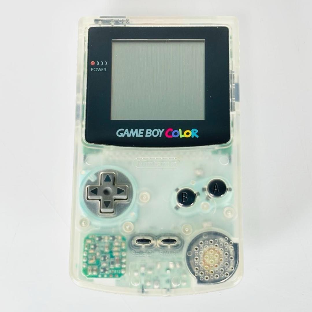 任天堂 Nintendo ゲームボーイカラー 未使用品 クリア CGB-001 デッドストック ニンテンドー_画像2