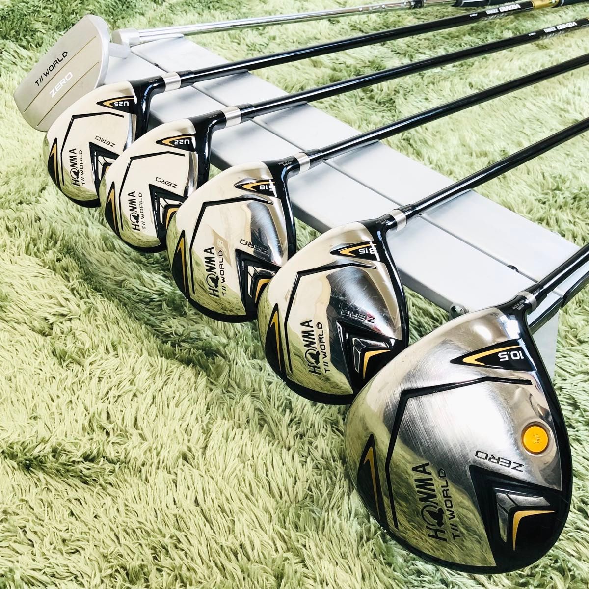 ホンマ ツアーワールドゼロ メンズゴルフ 13本セット 2021年モデル 初心者 HONMA TOUR WORLD ZERO 入門用 コースデビュー フレックス S_画像2