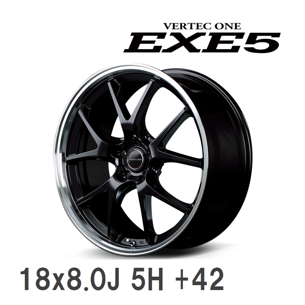 MID/マルカサービス】 VERTEC ONE EXE 5 18x8.0J +42 114 5H MID/マルカサービス】 VERTEC ONE EXE 5 18x8.0J +42 114 5H