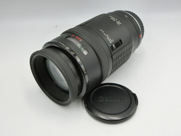 T【セ4-73】【60サイズ】▲CANON キヤノン/EF 70-210mmF4 一眼カメラ用レンズ/※ホコリ混入有り_画像1