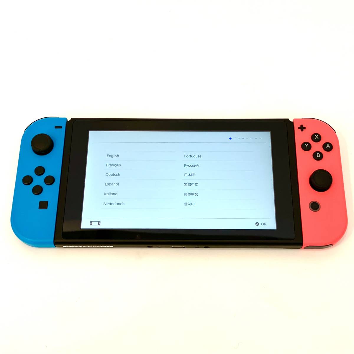【中古】任天堂 Nintendo Switch ネオンブルー ネオンレッド HAD-S-KABAA ニンテンドー スイッチ 2019年モデル