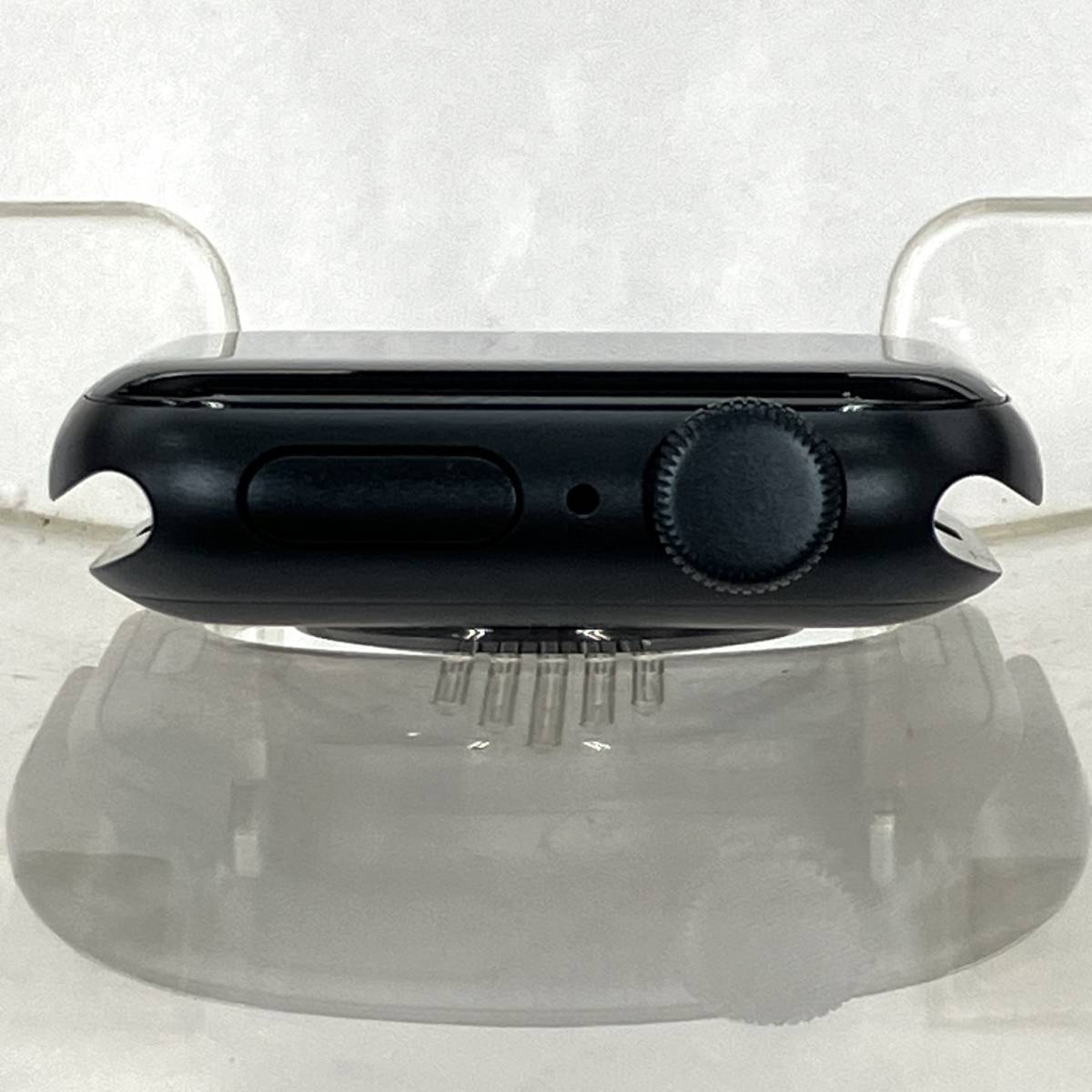 【中古 超美品】Apple Watch SE 第2世代 40mm GPS ミッドナイトアルミニウム / Olive Grey/Black Nikeスポーツバンド MNL83J/A+MPGT3FE/Aの画像6
