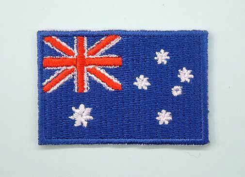 ■ オーストラリア 国旗 ワッペン 小 Australia ■ アイロン接着OK_画像1