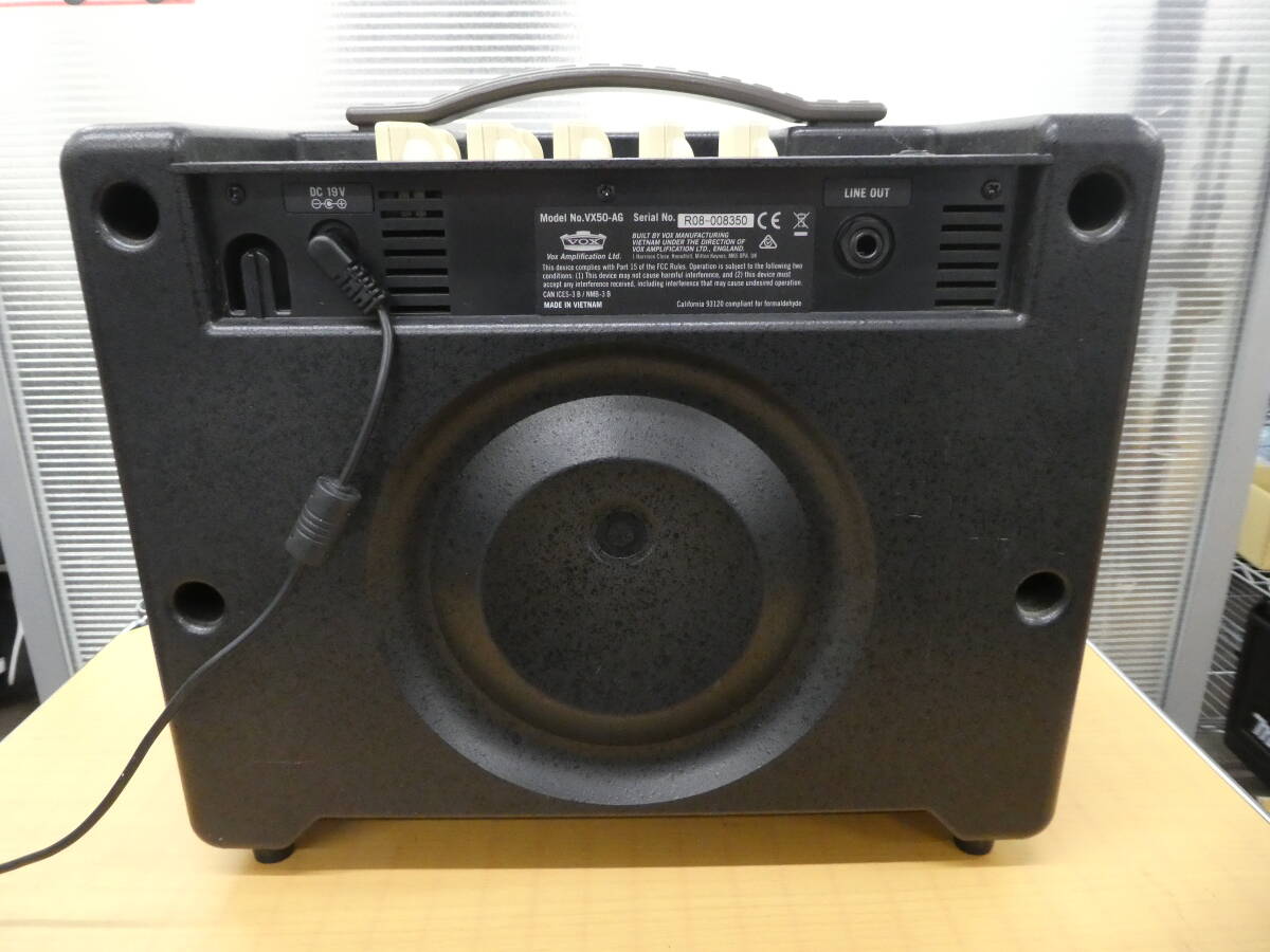 ☆ VOX VX50-AG アコースティック ギターアンプ 中古 ジャンク品 1円スタート ☆_画像5