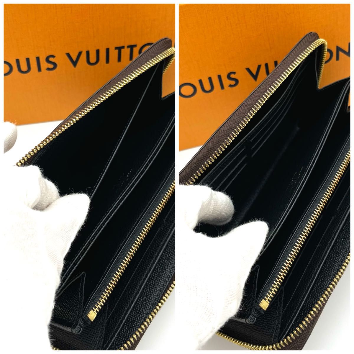 お値下げ済み！LOUIS VUITTON ルイヴィトン モノグラム ジャイアント ジッピーウォレット 長財布 M69353