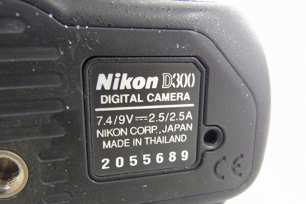 NIKON ニコン D300 AF NIKKOR 35-70 1:2.8 MB-D10 デジタルカメラ ジャンク品_画像10