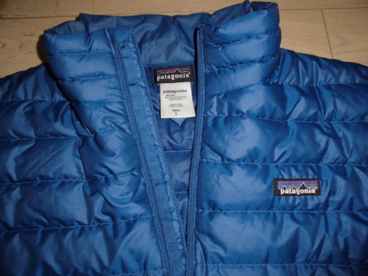 良品★patagonia パタゴニア パッカブル収納 800フィル ダウン ジャケット L_画像2