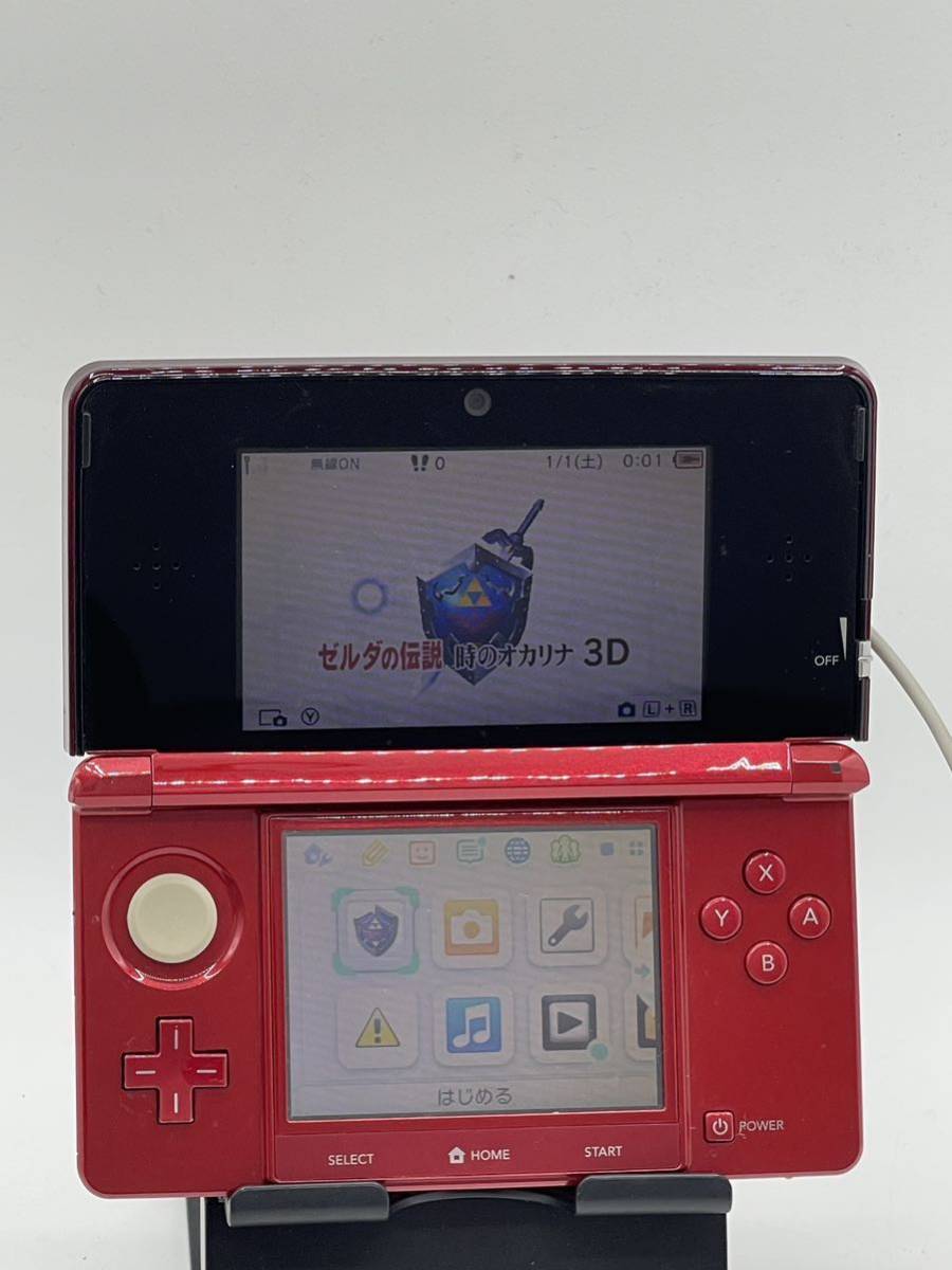 ニンテンドー3DS フレアレッド Nintendo 任天堂_画像7