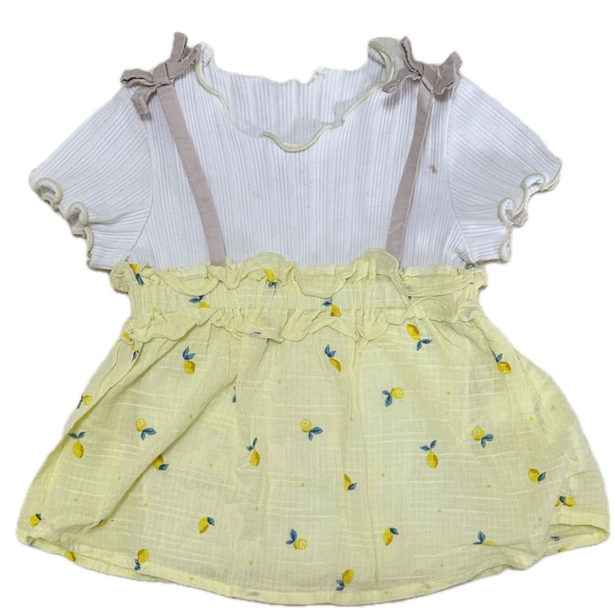 赤ちゃん本舗　アカチャンホンポ　夏　ワンピース　チュニック　ドレス　80サイズ 女の子 半袖