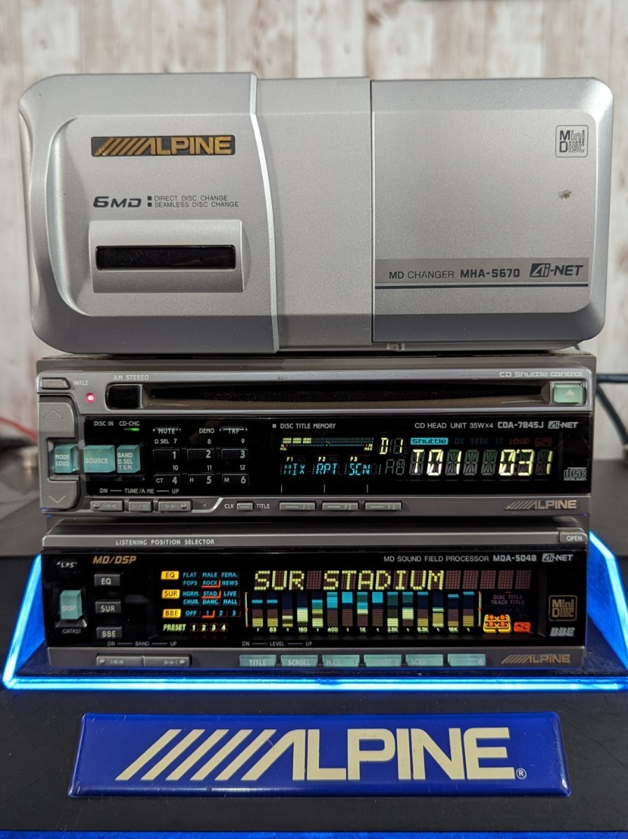 Yahoo!オークション - アルパイン CDA-7845J MDA-5048 おまけMHA Yahoo!オークション - アルパイン CDA-7845J MDA-5048 おまけMHA