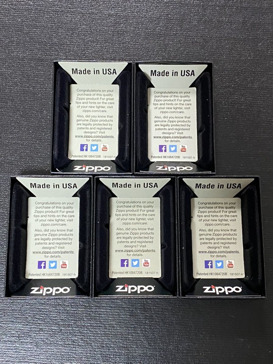 zippo 空き箱 ケース 5点 保証書 5枚 レギュラーサイズ _画像3
