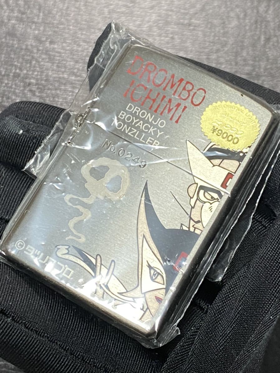 zippo DROMBO ICHIMI 限定品 希少モデル ヴィンテージ 1998年 ドロンジョ シリアルナンバー NO.0249 ケース 保証書付き