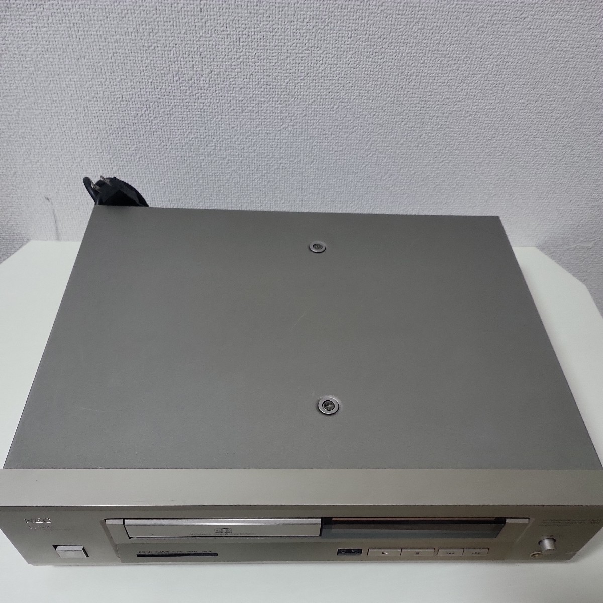 【ジャンク】NEC CDプレーヤー CD-10の画像4