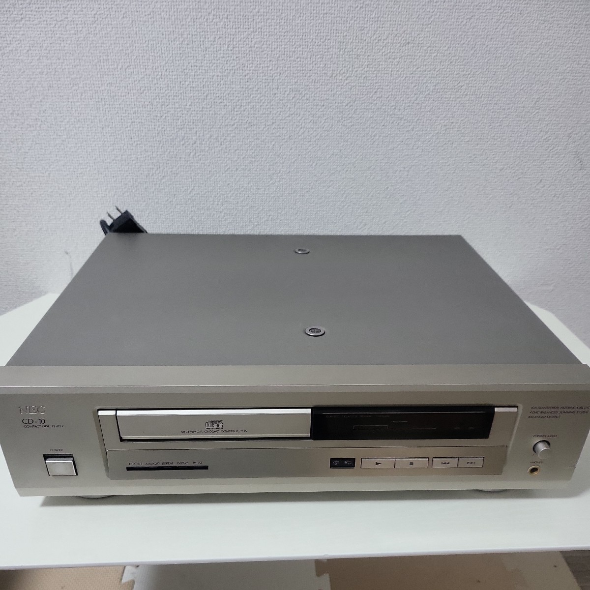 【ジャンク】NEC CDプレーヤー CD-10の画像1