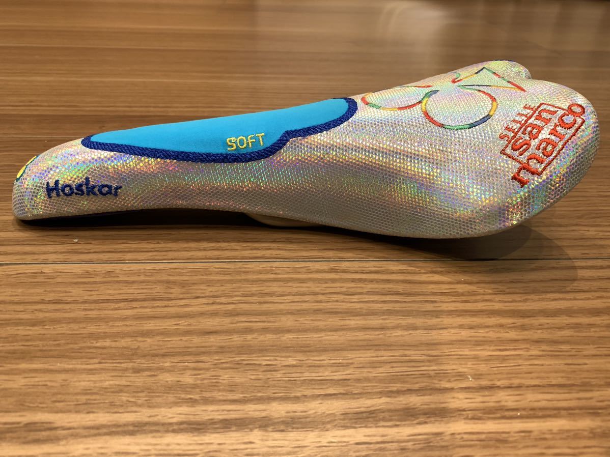 selle sanmarco セラ サンマルコ HOSKAR colnago コルナゴ 刺繍 saddle サドル _画像7