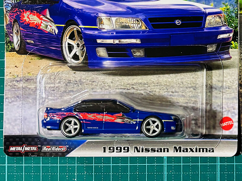 ホットウィール 1999 Nissan Maxima｜Custom Mustang 日産 マキシマ カスタム マスタング ワイルドスピード_画像2