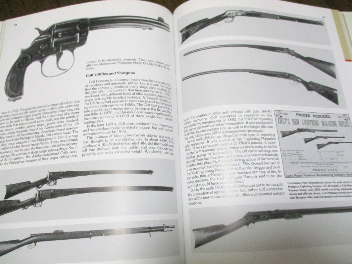 Colt Colt history illustrated reference book [ as good as new rare free shipping ]* foreign book photoalbum iron . gun GUN revolver weapon . vessel piste ru