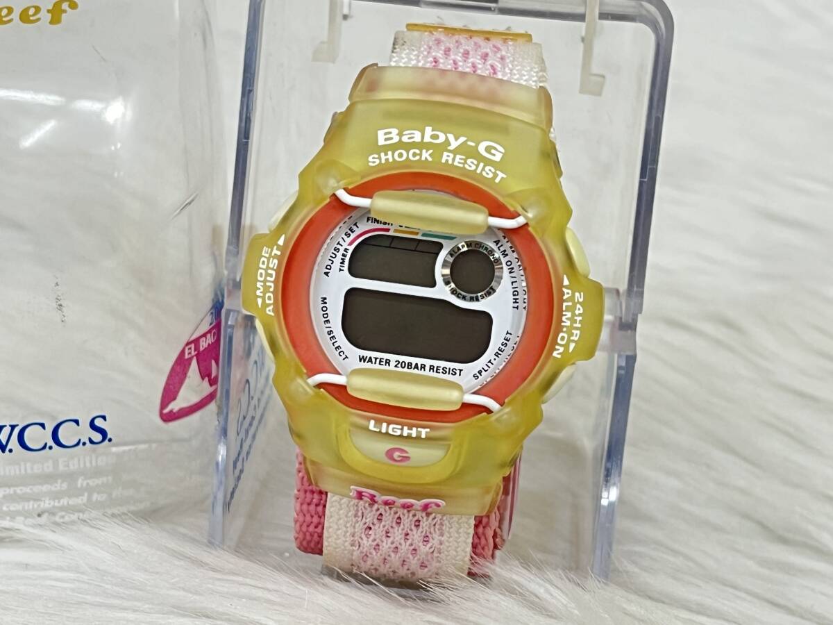 【 2点 まとめて !!】CASIO Baby-G Reef BG-370 1644 W.C.C.S 世界サンゴ礁保護協会 WCCS 限定モデル カシオの画像6