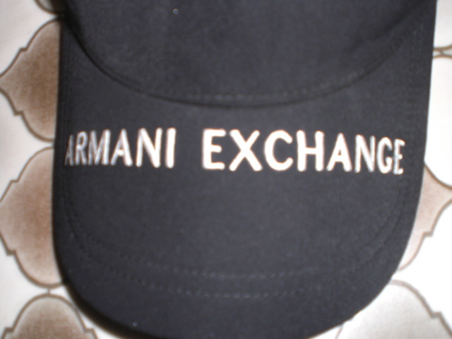 ARMANI EXCHANGE A/Xアルマーニエクスチェンジ キャップ 黒 帽子 EUR UNI 9540470A817の画像4