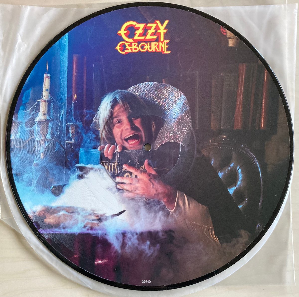 LPA22896 オジー・オズボーン OZZY OSBOURNE / LIVE MR. CROWLEY 輸入盤ピクチャーレコード 盤良好の画像3