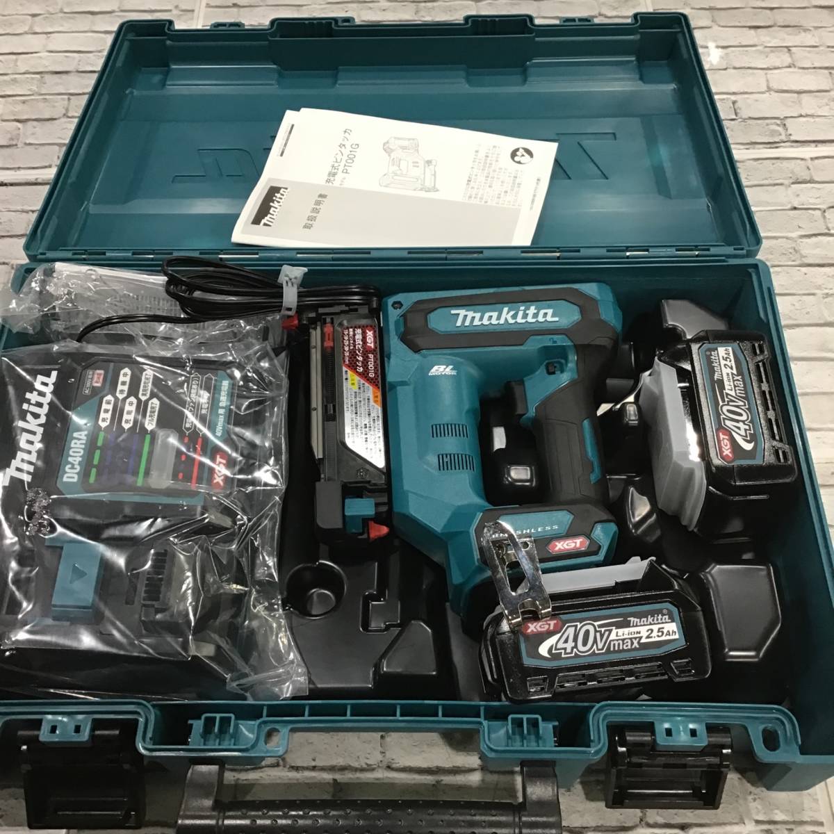 【未使用品】★マキタ(makita) 35mmコードレスピンネイラ PT001GRDX_画像1