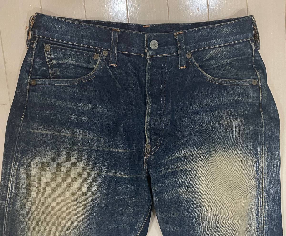 Levi's/リーバイス 501XX 1937年モデル復刻 37501ビッグE シンチバック デニムパンツ /W34×L36　ジーンズ　LVC_画像5